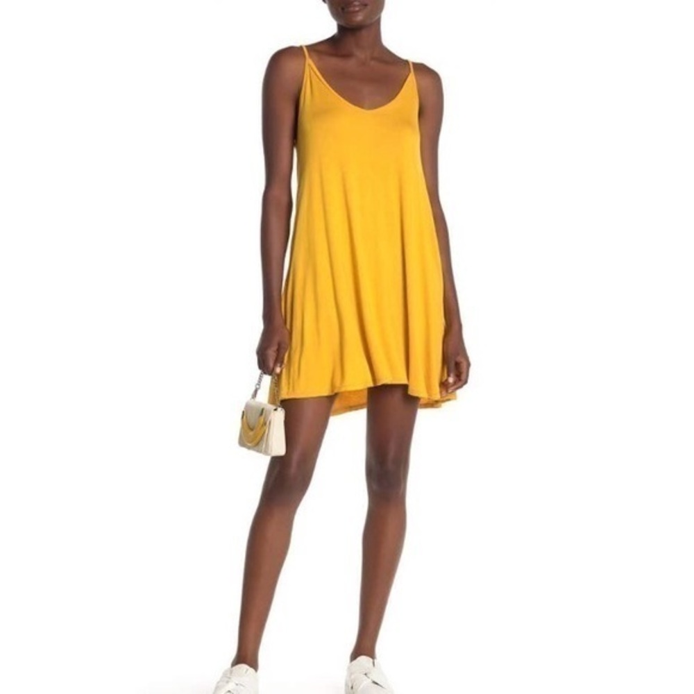 NWT PST Project Social T Tie Strap Tank Dress New